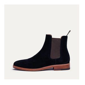 New Republic Men´s Ventura Suede Chelsea Boot In Black Size 7 NWT